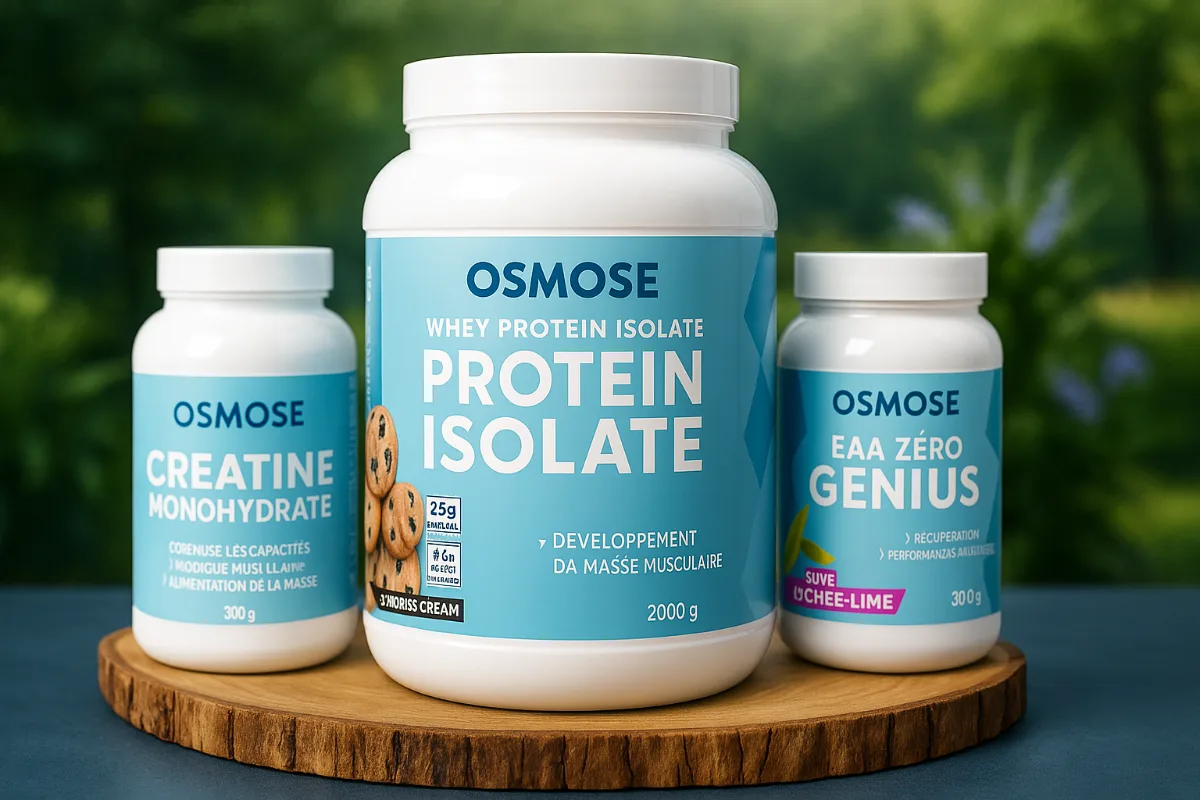 Gamme de compléments alimentaires Osmose